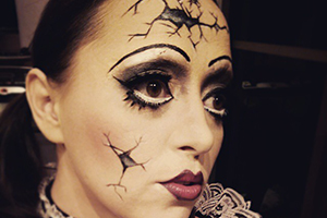 Doll Face Halloween Makeup Artist