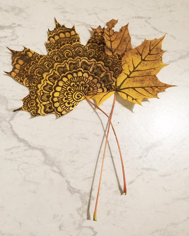 Autumn Leaves Henna