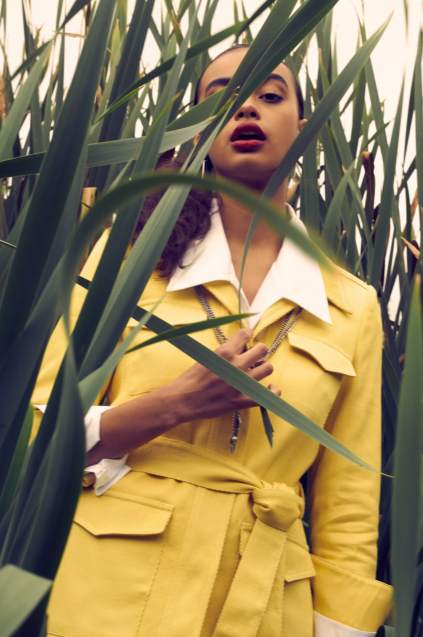 High fashion photo shoot