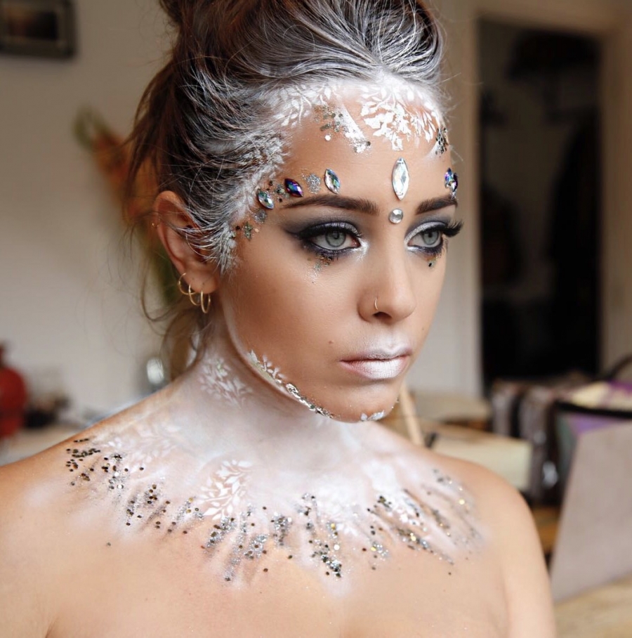 Individualitet reductor Bevidstløs Halloween makeup - Ice Queen by Olivia Fowler | The Freelancer Club