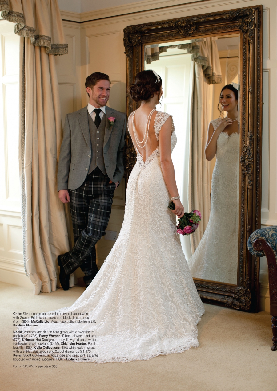 ‘Promotional Photo shoot Scottish Wedding Directory 'Boy Meets Girl'’