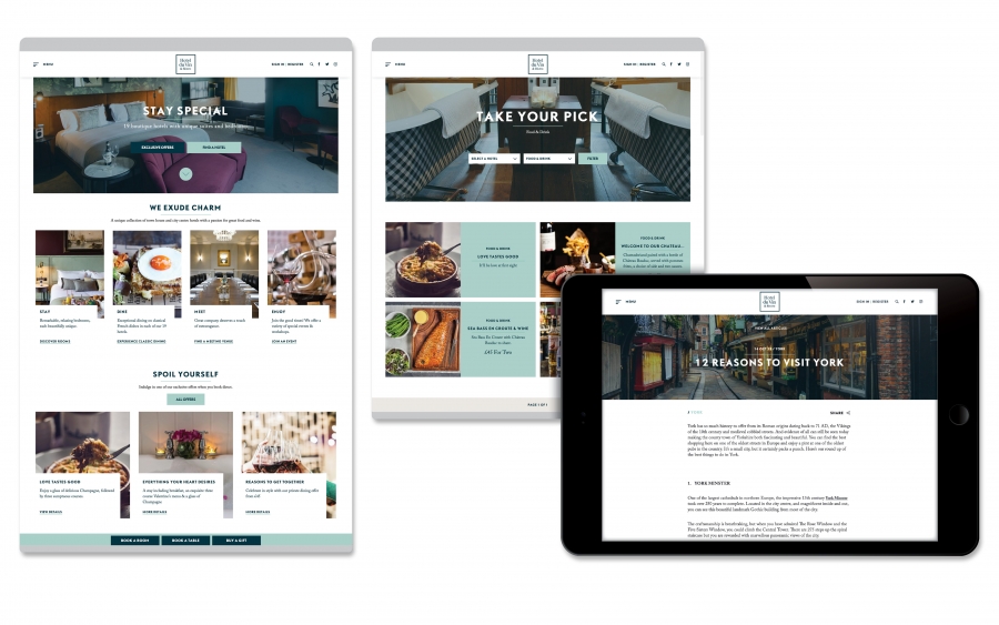 Hotel du Vin Digital Redesign