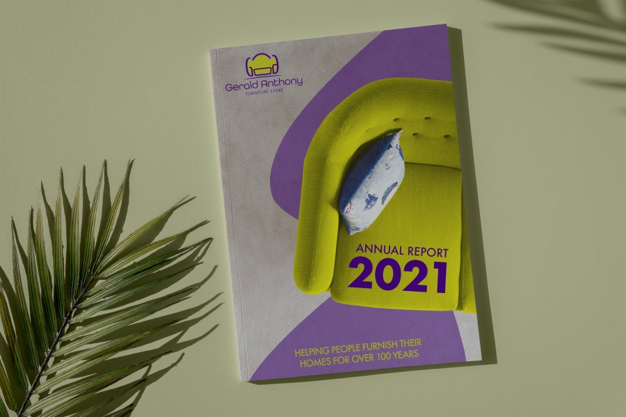 Annual Report Mockup