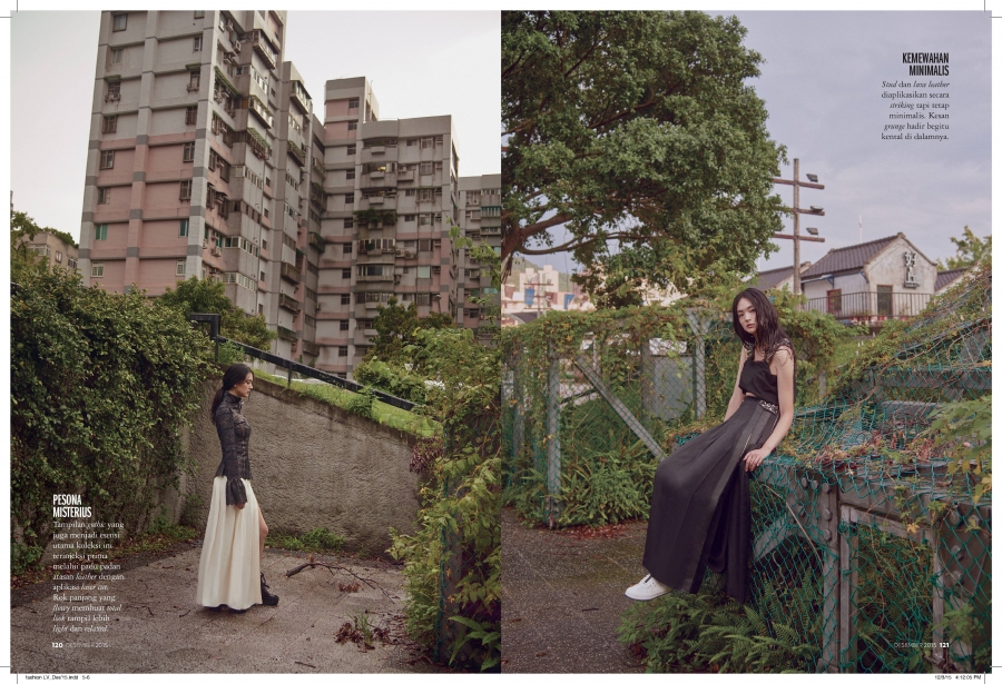 Louis Vuitton Cruise'16 Collection Fashion Editorial.