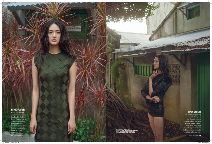 Louis Vuitton Cruise'16 Collection Fashion Editorial.