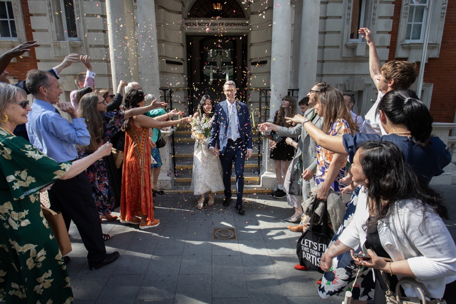 Greg and Taj's wedding. Greenwich Town Hall. 2026.