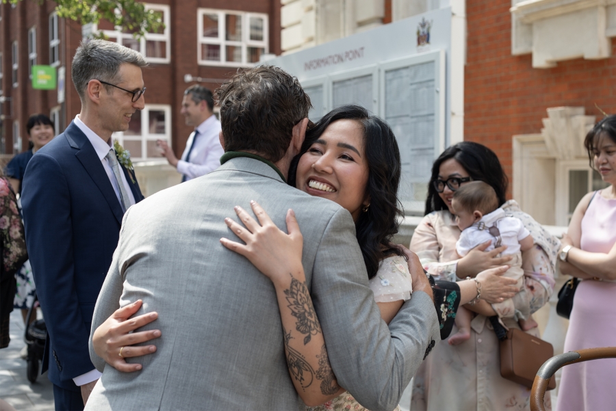 Greg and Taj's wedding. Greenwich Town Hall. 2026.